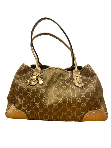 bolsa gucci dourada